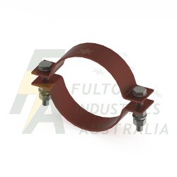 Pipe earthing clamp - copper 110mm